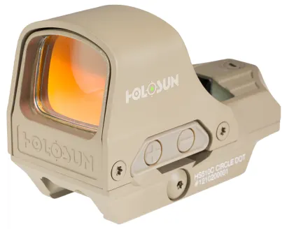 HOLOSUN 510 SERIES FDE GREEN DOT REFLEX SIGHT