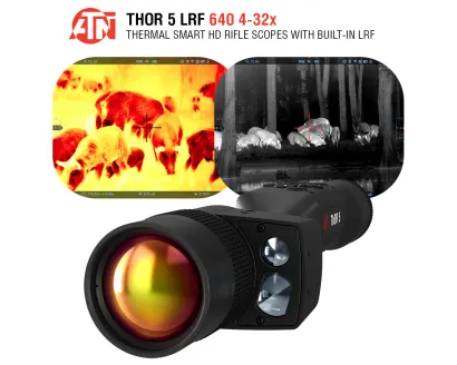 ATN THOR 5 LRF 640 4-32X THERMAL SCOPE